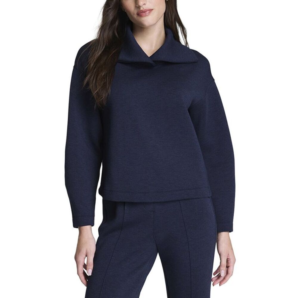 Spanx® Womens  Brushed Collared Top